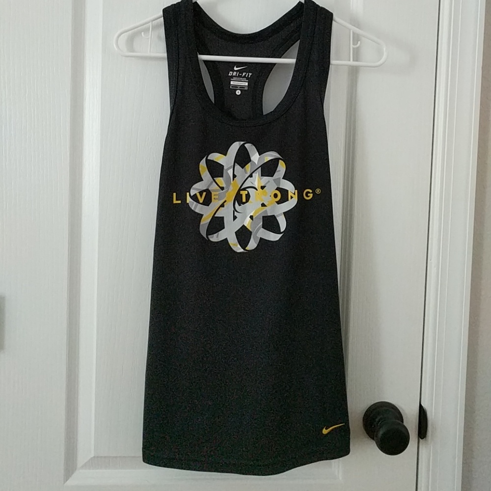 Nike dri-fit Livestrong tank top